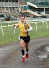 Jon Sharkey (Bournemouth)) winning the Newcastle Racecourse 50k, Newcastle Racecourse, Gosforth, Newcastle. Photo: David T. Hewitson/Sports for All Pics
